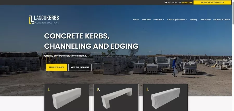 5. Lascokerbs Precast Concrete Panels Supplier